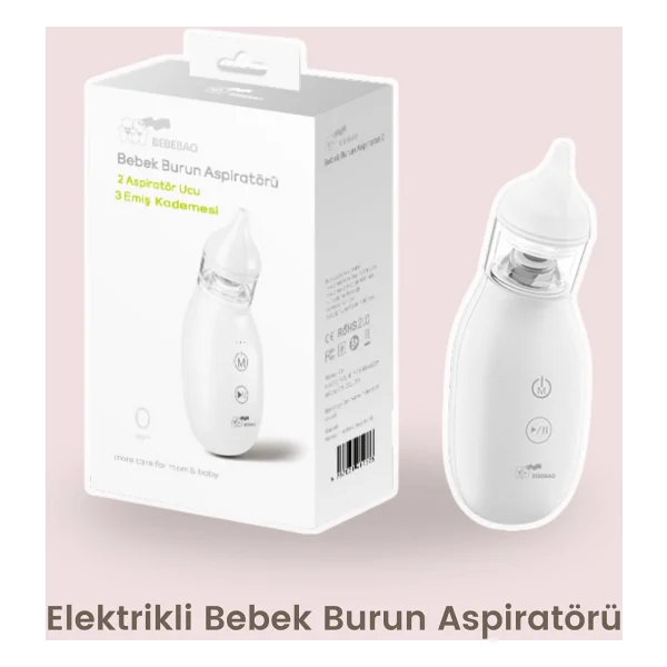 Bebebao Bebek Burun Aspiratörü - Görsel 2