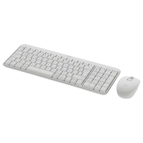 Logitech Mk250 920-013529 Beyaz Kablosuz Klavye Mouse Seti - Görsel 2