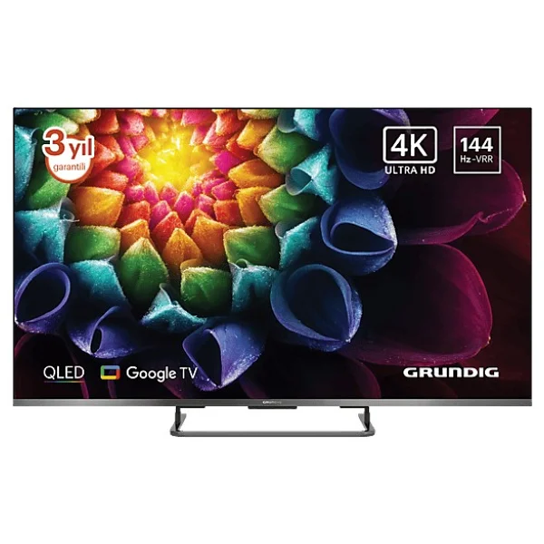 Grundig 65 Gq 850a 4K Ultra HD 65" 165 Ekran Uydu Alıcılı Google Smart QLED TV - Görsel 2