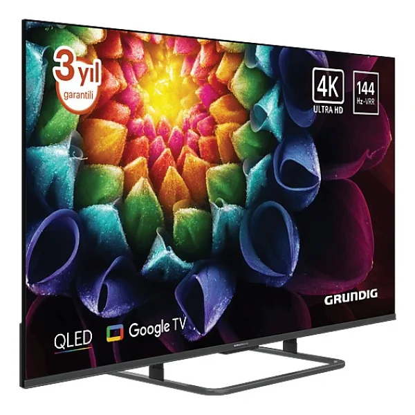 Grundig 65 Gq 850a 4K Ultra HD 65" 165 Ekran Uydu Alıcılı Google Smart QLED TV - Görsel 3