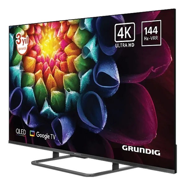 Grundig 65 Gq 850a 4K Ultra HD 65" 165 Ekran Uydu Alıcılı Google Smart QLED TV - Görsel 4