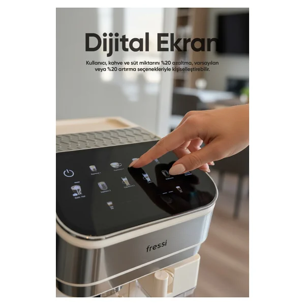 Fressi Em-02 Yarı Otomatik Espresso Makinesi - Görsel 8