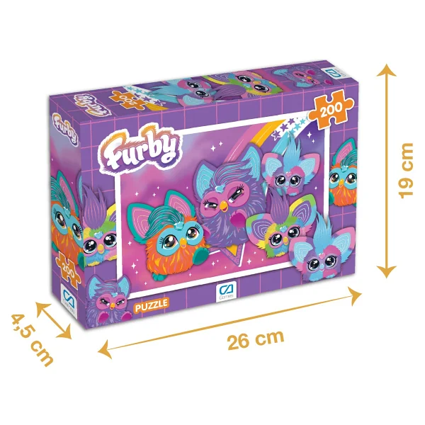 Ca Games Furby 200 Parça Puzzle 6044 - Görsel 6