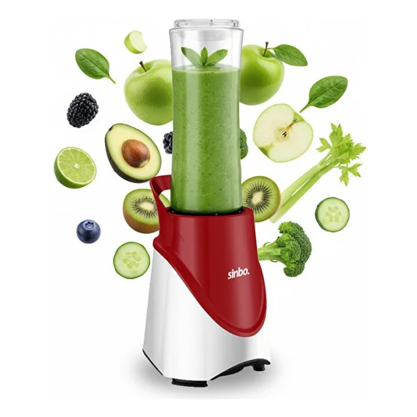 Sinbo Shb-7508 300 W Kırmızı Smoothie Blender - Görsel 3