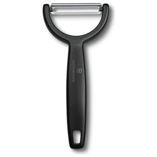Victorinox 6.0963.3 Ypso Siyah Tırtıklı Çift Taraflı Soyacak - Görsel 3