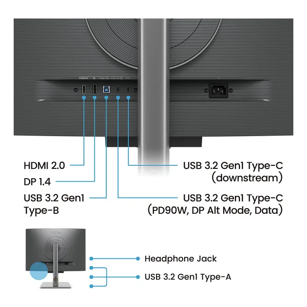 Benq Rd280u 28.2" 5 Ms Ips 60 Hz Monitör - Görsel 4