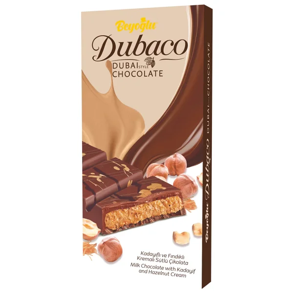 Beyoğlu Dubaco Çıtır Kadayıflı Dubai Çikolatası 200 Gr - Görsel 4