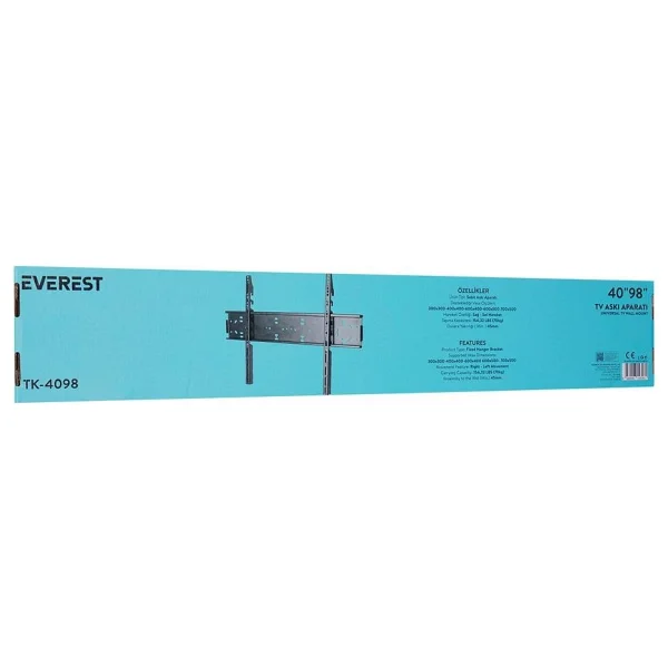 Everest Tk-4098 40-98 İnç Sabit TV Askı Aparatı - Görsel 7