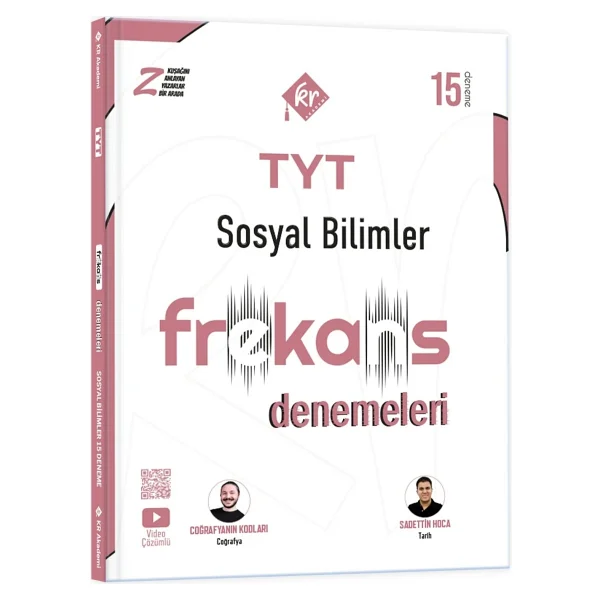 Kr Akademi Yayınları Tyt Sosyal Bilimler 15'li Frekans Denemeleri - Görsel 2