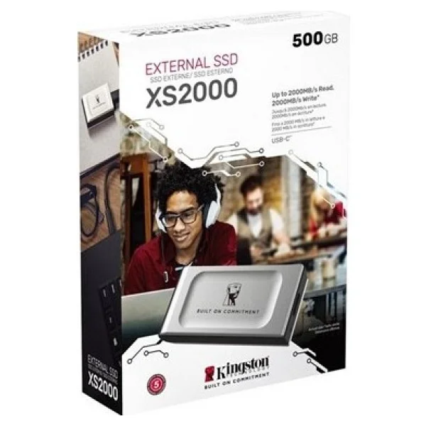 Kingston Xs2000 Sxs2000/500ga USB 3.2 500 GB Taşınabilir SSD - Görsel 2
