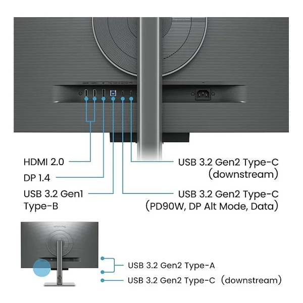 Benq Rd320u 31.5" 5 Ms 4K Ips 60 Hz Monitör - Görsel 2