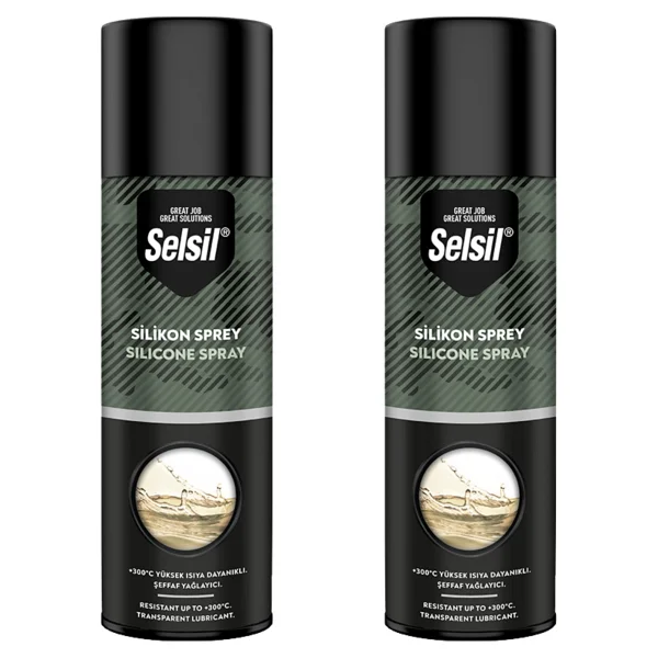 Selsil Silikon Sprey 500 Ml X 2 Adet - Görsel 3