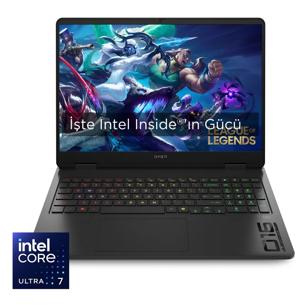 Hp Omen 16-Am0044nt Cd8m2ea Ultra 7 255h 32 GB 1 TB SSD Rtx5070 16" Wuxga Gaming Laptop - Görsel 5