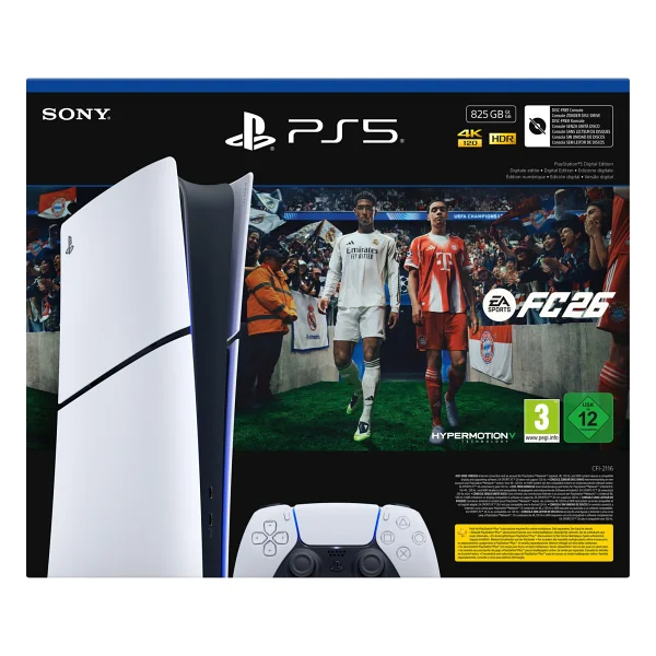PS5 Slim Digital + Fc 26 Bundle Oyun Konsolu - Görsel 5