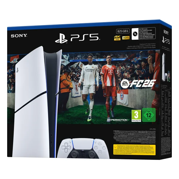 PS5 Slim Digital + Fc 26 Bundle Oyun Konsolu - Görsel 2