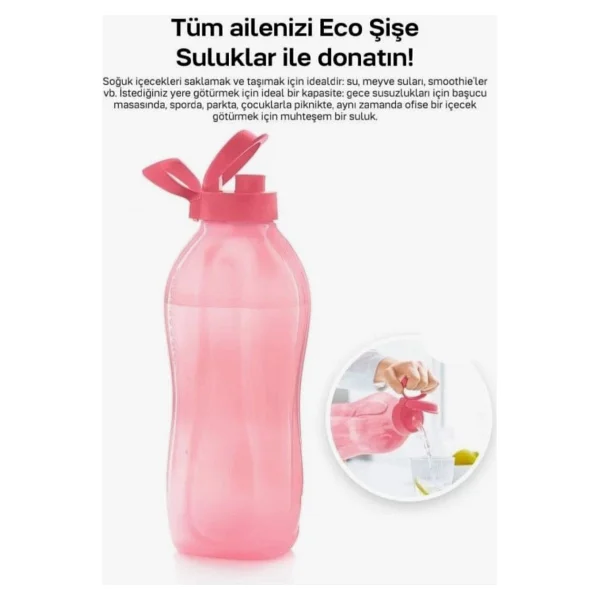 Tupperware Eco Şişe 2 Lt Şişe - Görsel 9