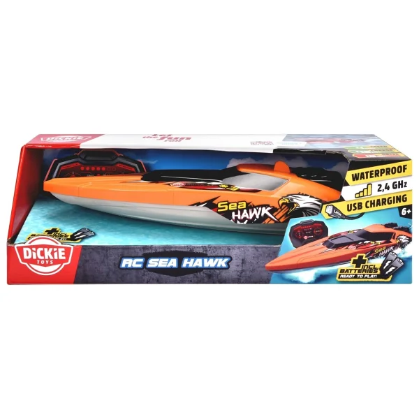 Dickie Uzaktan Kumandalı Sea Hawk Tekne Turuncu - Görsel 3