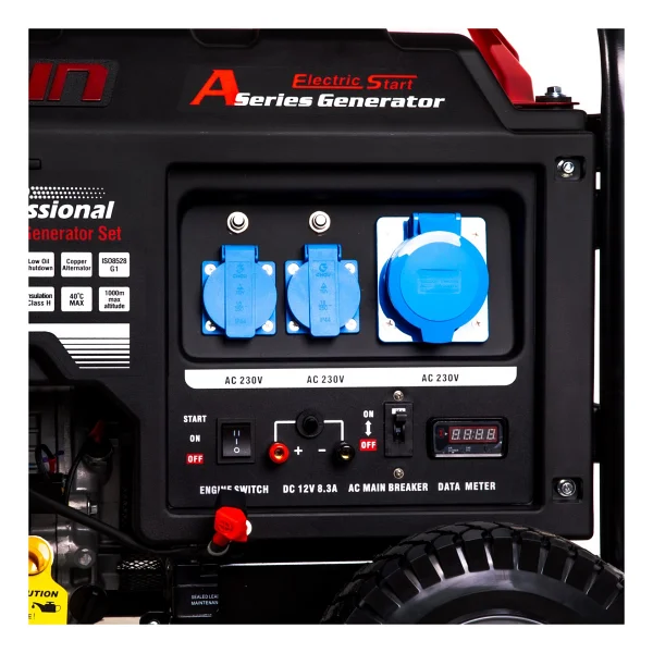 Loncin Lc10000das İpli/Marşlı Benzinli Jeneratör - Görsel 3