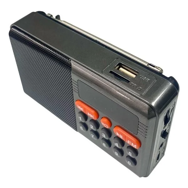 Rose Sp-604 Şarjlı Bluetooth Wirelles Fm Radyo Hoparlör - Görsel 3