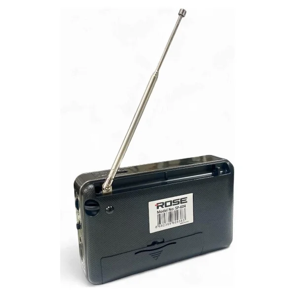 Rose Sp-604 Şarjlı Bluetooth Wirelles Fm Radyo Hoparlör - Görsel 5