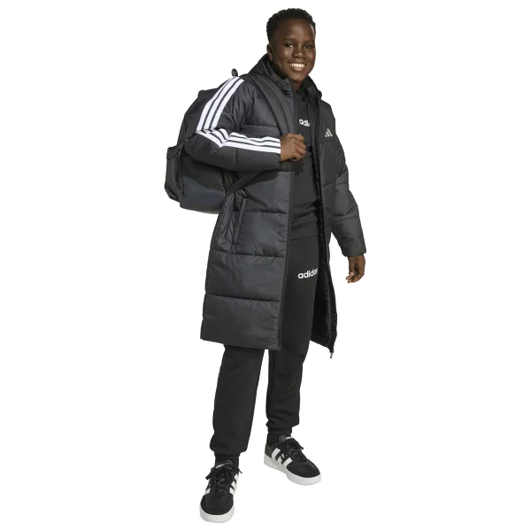 Adidas Siyah Kız Çocuk Mont Jw2484 J Long Coat - Görsel 2