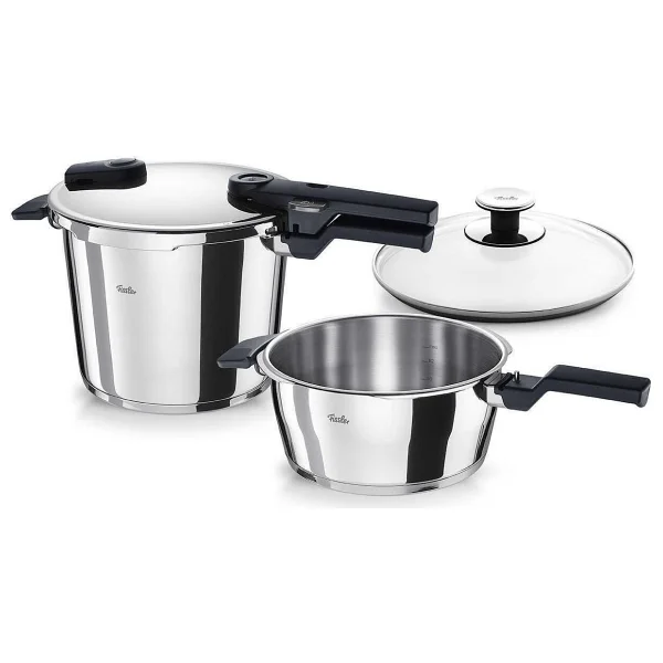 Fissler Vitaquick Glossy 6 Lt + 3.5 Lt Düdüklü Tencere - Görsel 5