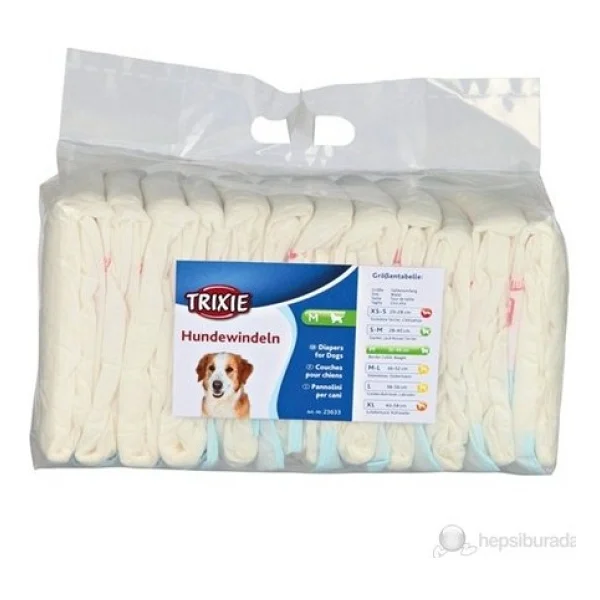 Trixie Köpek Külot Ve Pedi Xlarge-40-58cm,12adet - Görsel 3