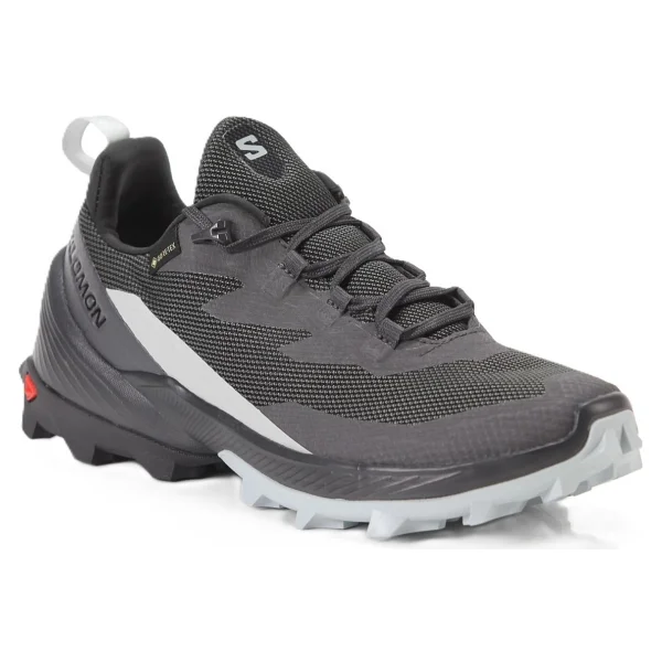 Salomon Cros Over 2 Goretex Womens Outdoor Shoes Su Geçirmez Nefes Alan Kadın Outdoor Ayakkabı Gri - Görsel 3