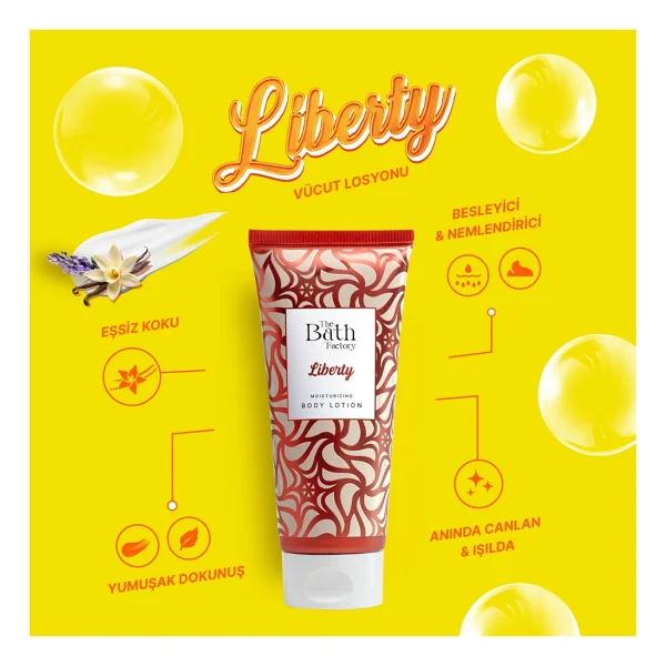The Bath Factory Liberty 200 Ml Vücut Losyonu - Görsel 2