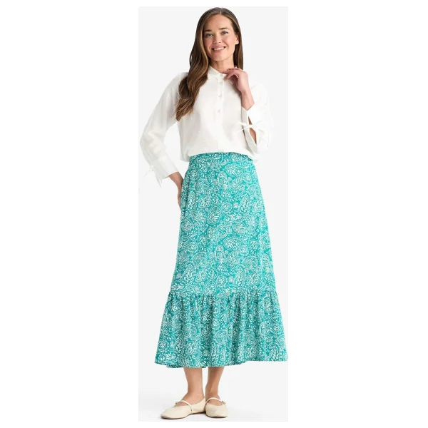 Defacto Çiçek Desenli Maxi Tesettür Etek B2426ax25sm - Siyah-Bk81 - 38 - Görsel 10