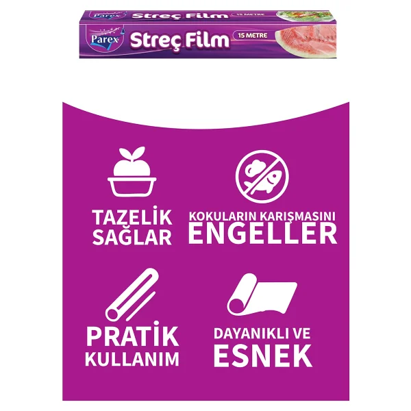 Parex 15 M Streç Film - Görsel 2