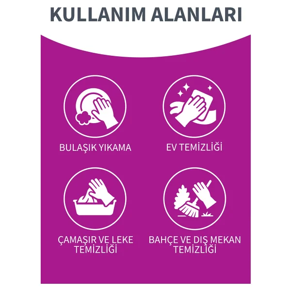 Parex Ekonomik Standart Orta Boy Temizlik Eldiveni - Görsel 4