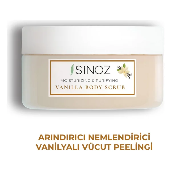 Sinoz Vanilya Arındırıcı Ve Nemlendirici 300 Gr Vücut Peelingi - Görsel 10