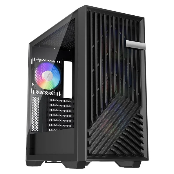 Shop Nova 1st Player Fd8 Siyah 750W 80+ Argb 6X12CM Fan Temperli Cam Mesh USB 3.0 E-Atx Kasa - Görsel 2
