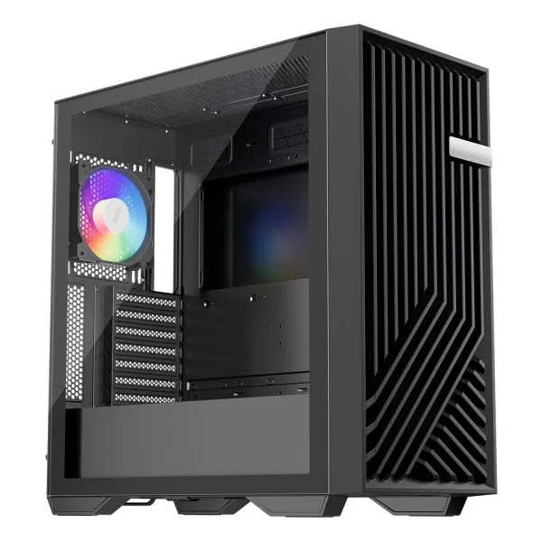 Shop Nova 1st Player Fd8 Siyah 750W 80+ Argb 6X12CM Fan Temperli Cam Mesh USB 3.0 E-Atx Kasa - Görsel 4