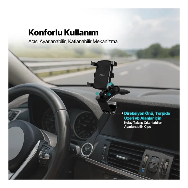 Ttec 2tt42 Flexgrip Araç Telefon Tutucu - Görsel 4