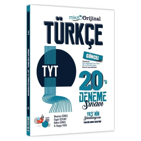 Orijinal Yayınları Tyt Türkçe 20'li Mikro Deneme - Görsel 2