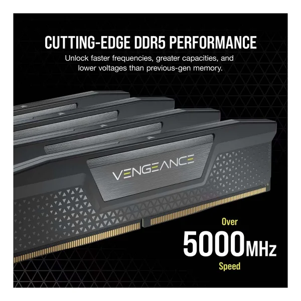 Corsair Vengeance 32 GB (2x16) 6000 MHz Cl36 Cmk32gx5m2f6000z36 DDR5 RAM - Görsel 2