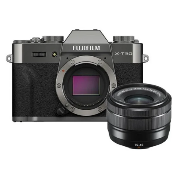 Fujifilm X-T30 Iıı + 15-45mm Lens Antrasit Aynasız Fotoğraf Makinesi