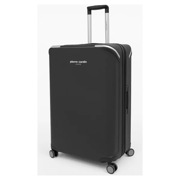 Pierre Cardin 04pc7090 Poliprobilen Siyah Orta + Büyük Boy 2'li Valiz Seti - Görsel 2