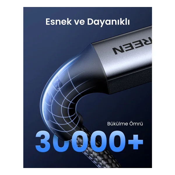 Ugreen 15374 2 M Type-C To Type-C Hızlı Şarj Kablosu - Görsel 5