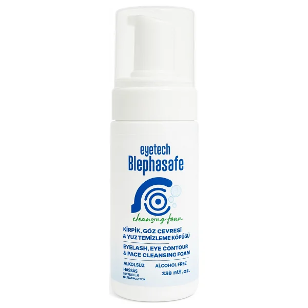 Eyetech Blephasafe 100 Ml Kirpik, Göz Çevresi Ve Yüz Temizleme Köpüğü - Görsel 2