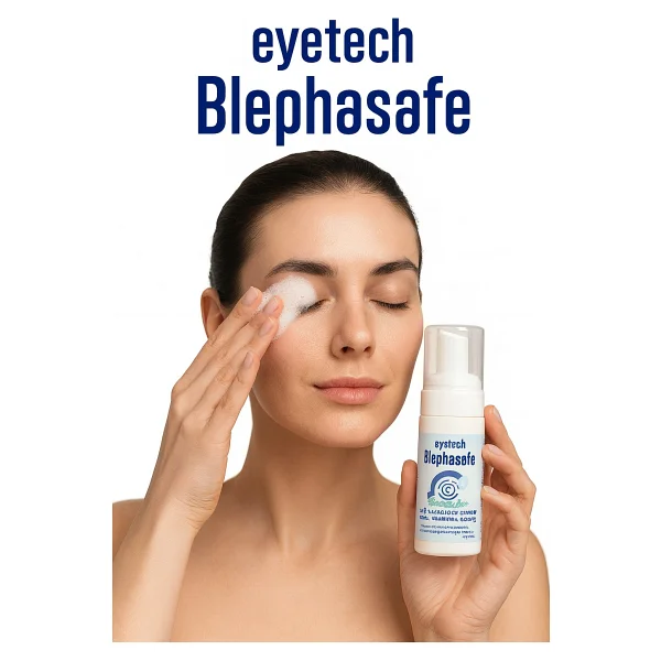 Eyetech Blephasafe 100 Ml Kirpik, Göz Çevresi Ve Yüz Temizleme Köpüğü - Görsel 3