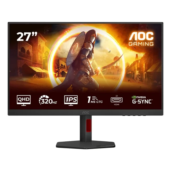 Aoc Q27g4sru 27" 1 Ms 2k Pivot Ips 320 Hz Oyuncu Monitörü - Görsel 5