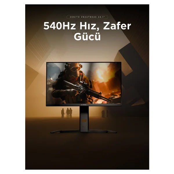 Rampage Zenıth Zn24tn540 24.1" 0.2 Ms Full HD Pivot 540 Hz Oyuncu Monitörü - Görsel 2