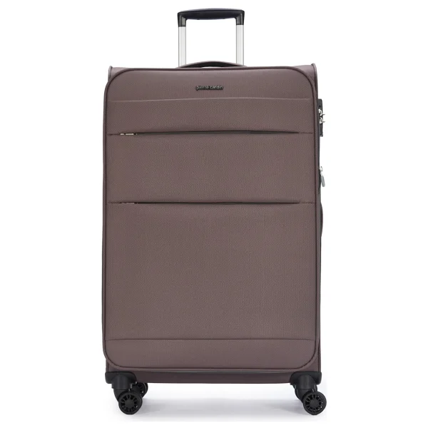Pierre Cardin 04pc4200-01 Kumaş Antrasit Büyük Boy Valiz - Görsel 3