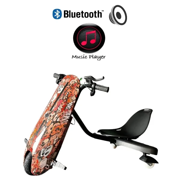 Citymate Cs004 350 W Drift Scooter - Görsel 7