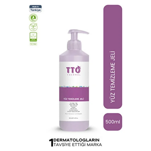 Tto Thermal 500 Ml Yüz Temizleme Jeli - Görsel 7