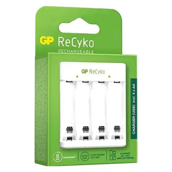 Gp E411 Aa 4'lü USB Pil Şarj Aleti (Pilsiz) - Görsel 3