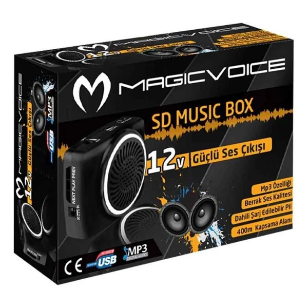 Magicvoice Mv-17450 Şarjlı Rehber Amfisi - Görsel 6